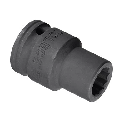 FIPUX Impact Socket 3/4" Drive 19mm Socket 56mm 12 Point for DIY Hand Making