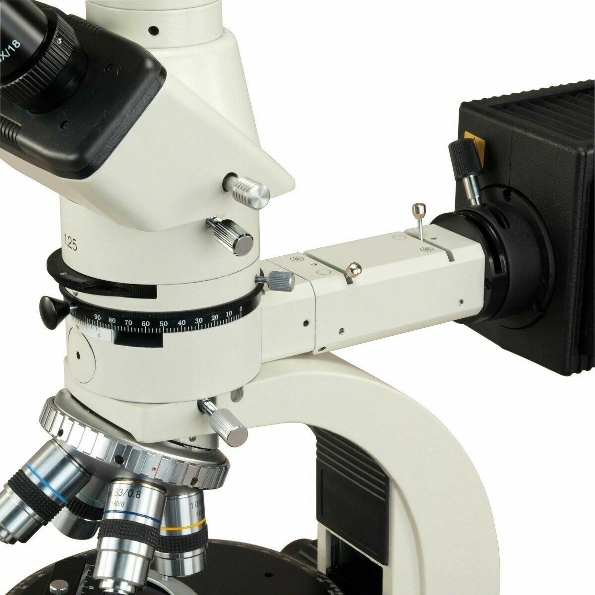 OMAX 50787.5X Trinocular Ore Petrographic Polarizing Microscope w