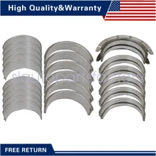 Main Rod Bearings Fit 04-12 Chevrolet GMC Hummer Isuzu 3.5L 3.7L DOHC