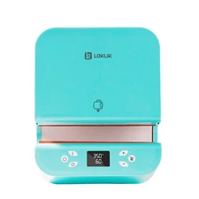 Auto Tumbler Heat Press Machine 10-30oz Mug Cup DIY Sublimation Printing Blue