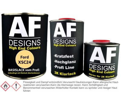 Autolack für Ford XSC24 Bamboo 1.25L Klarlack Set