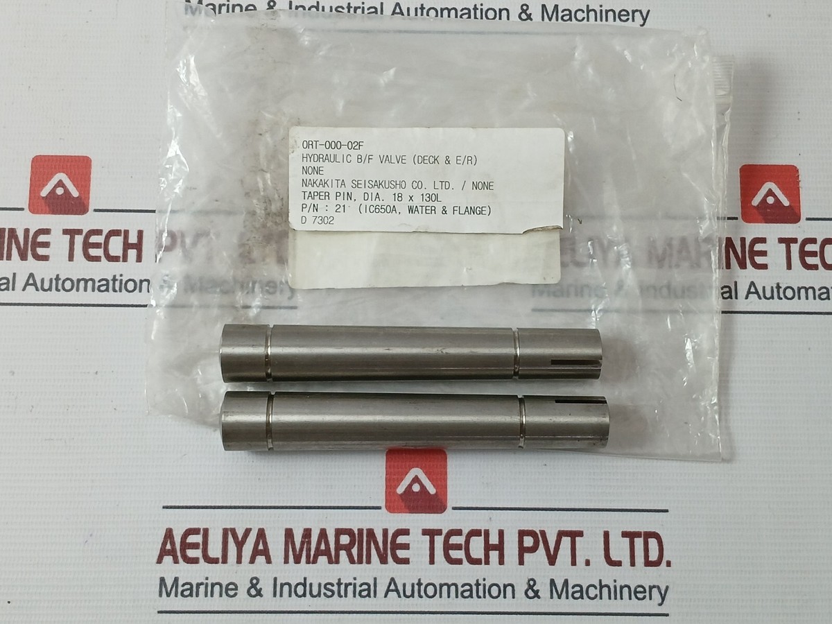Nakakita Seisakusho 21 Taper Pin for Hydraulic Butterfly