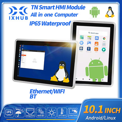 IXHUB 10.1 Inch Embedded Industrial Tablet Computer Panel PC HMI IPS Capacitive