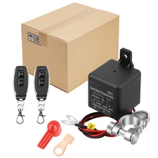Wireless Remote Battery Disconnect Kill Switch 12V/200A For Car, Truck, RV, Boat