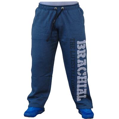 Brachial Sporthose ''Gym'' dunkelblaumeliert/graumeliert