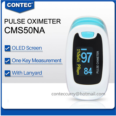 US FDA FingerTip Pulse Oximeter Blood Oxygen Saturation SPO2 PR Monitor Oxymeter