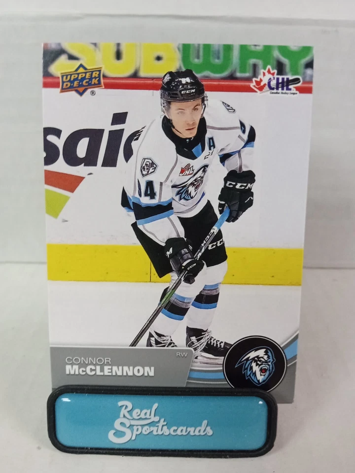 2021-22 Upper Deck CHL Hockey #1-300 Base Cards - Young Prospects/Pre-Rookies - Image 4 of 4