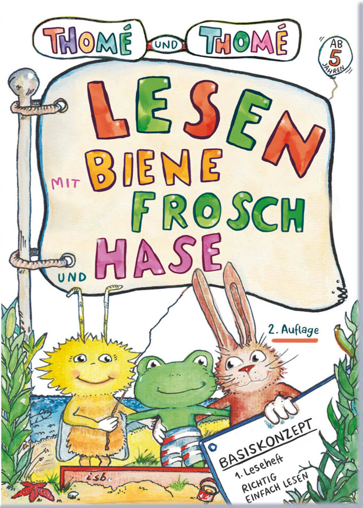 Thumbnail - Lesen Mit Biene, Frosch Und Hase | Günther Thomé (u. A.) | Broschüre |