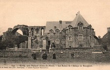 Old postcard 22 - KERITY (Côtes d Armor) - 549. Les Ruines de l Abbaye de Beauport