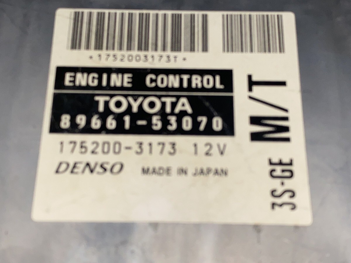 Toyota Altezza SXE10 3S-GE Beams VVTI 6 Speed Manual RWD ECU 89661