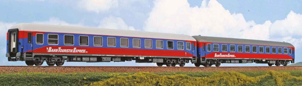 Acme 55325 Satz Von Zwei Personenwagen Liegewagen Typ 248.1 Sonderbemalung Bte-image