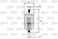 Valeo 587001 Kraftstoff Filter FüR CitroëN,Dacia, Ds, Fiat, Infiniti, Lancia,