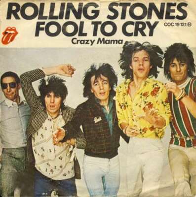The Rolling Stones Fool To Cry 7'' Single Vinyl Schallplatte 75162