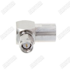 100x FME Male to SMA Male Right Angle Cable Adapter Coax Jack Connector FME-SMA