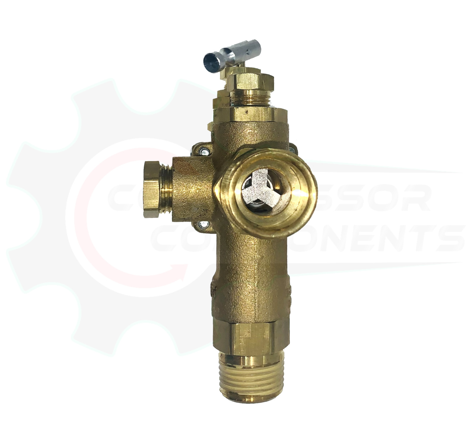Atlas Copco 1312100497 Pilot Unloader Check Valve Combo for Gas Power Compressor