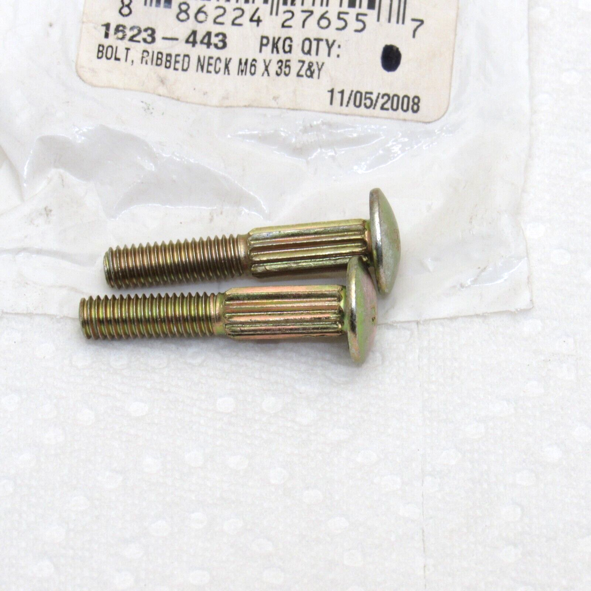 Arctic Cat Snowmobile OEM 6x35 Carriage Rib Bolts 1623-443 Set of