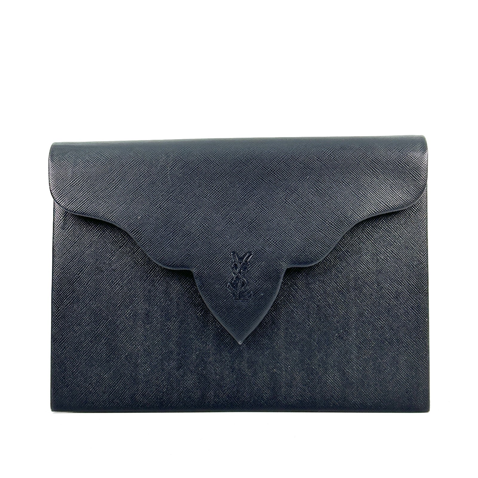 Borsa pochette YVES SAINT LAURENT logo YSL quadrata