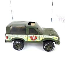 Vtg NYLINT US Army Truck 4x4 Command Car Made In USA Bronco RARE!