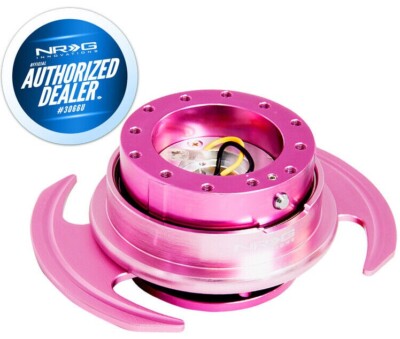 NEW NRG BALL LOCK QUICK RELEASE GEN 3.0 BLACK BODY and RING SRK-650PK +HARDWARE