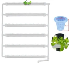 54 Sites Hydroponic Grow Kit for Vegetable Soilless Cultivation Wall-mounted New