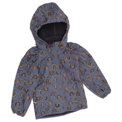 Mikk-line, Jacke, Unisex (Kinder), Größe: 98/104, Blau/Mehrfarbig, Print #rhP