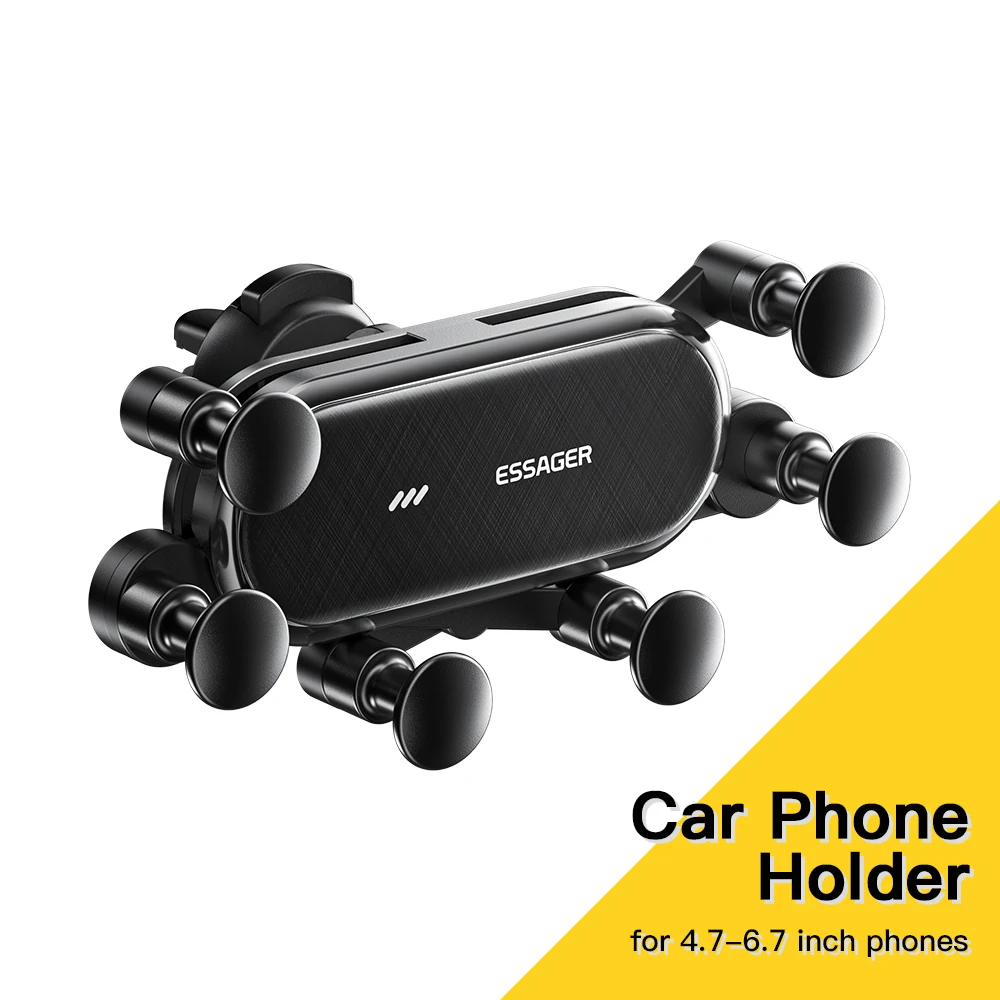 Gravity Car Phone Holder Air Vent Clip Mount Mobile Cell Phone Stand in Car GPS
