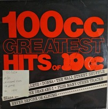 100cc Greatest Hits of 10cc Vinyl Record LP VG/VG+ UKAL1012 1975