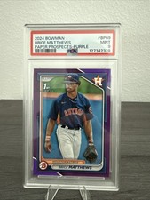 2024 Bowman - Prospects Brice Matthews #BP-69 Purple Border /250 (RC)