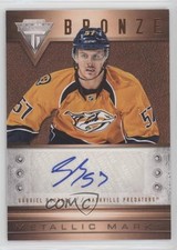 2012 Panini Rookie Anthology Titanium Metallic Marks Gabriel Bourque Auto 0uj7