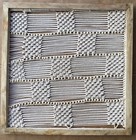 Handmade Cream Beige Macrame Natural Braid Beads Cotton Rope Wall Hanging Frame — photo 5