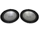 Kenwood KFC W12PS 12in 250W RMS Car Audio Subwoofer Speaker Pair
