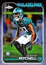 2024 Topps Chrome Topps Quinyon Mitchell Philadelphia Eagles Rookie