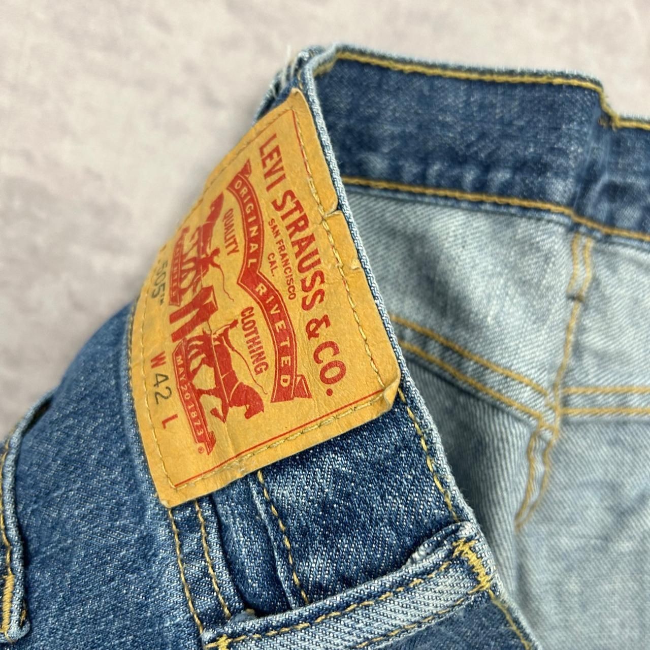 Levi's Shorts Levi 505 Denim Hotpants Shorts Women's 42 thumbnail 3