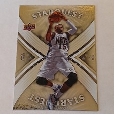 Upper Deck Starquest 2008-09 Vince Carter SQ-6 New Jersey Nets Common Insert NBA