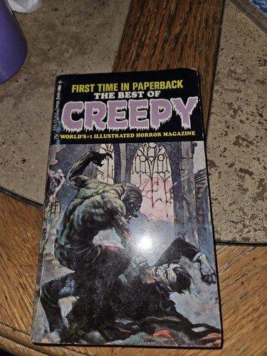 The Best Of Creepy - Taschenbuch 1971, Erstdruck Frazetta, Ditko, Roth Illustrated