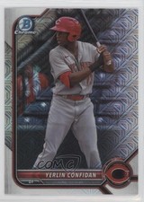 2022 Bowman Draft Chrome Asia Mojo Refractor Yerlin Confidan #BDC-199 0i40