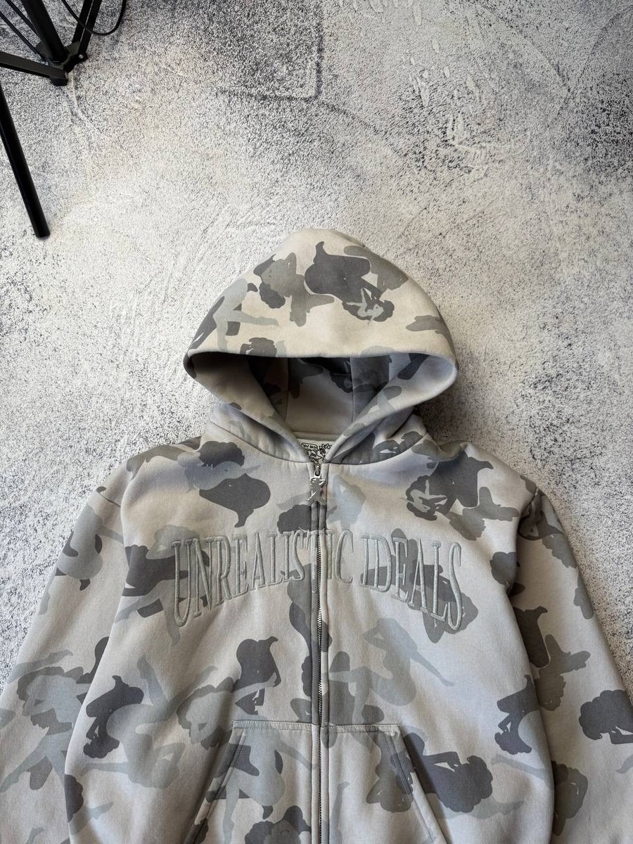 named collective パーカーy2k Named Collective Full Zip Hoodie Embroidered Logos Grey Y2K
