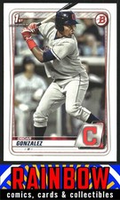 2020 Bowman #BP-109 Oscar Gonzalez Cleveland Indians