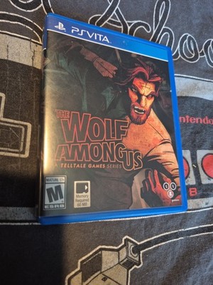 Sony PS Vita The Wolf Among Us TellTale Game Series Video Game Case & Cartridge!