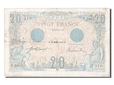 [#203223] Banknote, France, 20 Francs, 20 F 1905-1913   Bleu  , 1912, 1912-10-25