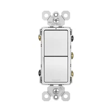 Radiant 15 Amp 120-Volt 2-Switch 3-Way plus 3-Way Combination Decorator Rocker L