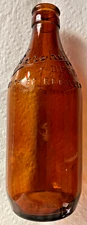 Vintage 12 oz.  Berghoff Brown Glass Beer Bottle by Anchor Hocking - REDUCED!!!