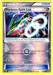 Rayquaza Spirit Link 87/108 Reverse Holo XY Roaring Skies