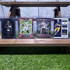 Tom Brady 4 Card Lot - ‘21 Select, ‘21 Playbook, ‘22 Panini, ‘18 Contenders DP