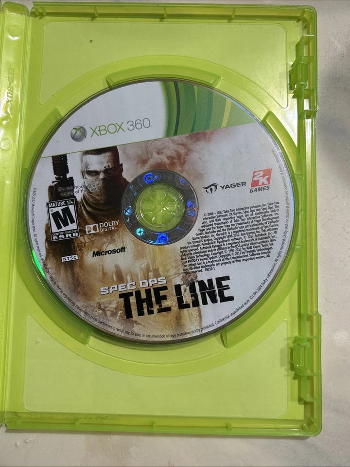 Spec Ops: The Line - Premium Edition (Microsoft Xbox 360, 2012) Complete  Tested - Image 3 of 4