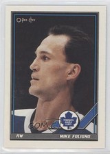 1991-92 O-Pee-Chee Mike Foligno #18 0y3