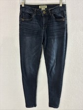 Democracy Women  s Jeans 4 Blue Denim Ab Technology Jegging Stretch Casual Slim