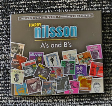 Nilsson (Harry) A's and B's 2 CD Set UK Import BGO  63 Trax VG Free Shipping