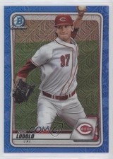 2020 Bowman Chrome Prospects Mega Box Blue Mojo Refractor /150 Nick Lodolo gh4