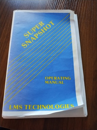 Commodore 64 Microlog SWL Super Snapshot personal computer Vintage Manuals - Picture 2 of 2